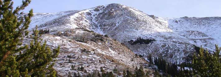 Monte Parnaso, en el Peloponeso de la Grecia Continental