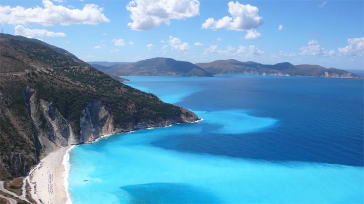 La isla de Kefalonia, Islas Jónicas, Grecia, Islas Griegas
