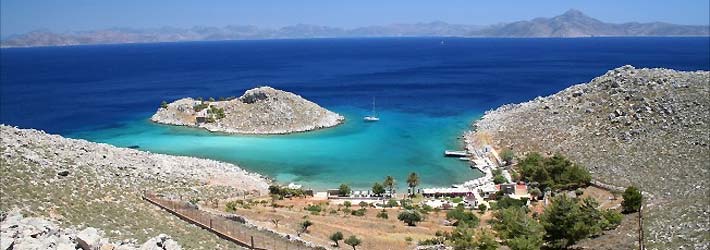 La isla de Symi, (Simi), Islas del Dodecaneso, Grecia, Islas Griegas
