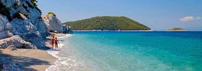La isla de Skopelos, Islas Espóradas, Grecia, Islas Griegas