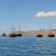 Los mejores barcos tradicionales en Santorini, goletas y kaikes