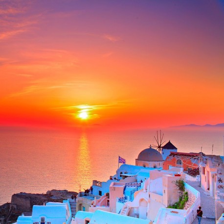 Tour Guiado Santorini en español + Puesta de Sol Oia