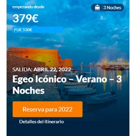 Crucero 3 Días Iconico Celestyal 