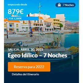 Crucero 7 Días - Egeo Idílico, desde Atenas, Mercado Latinoamericano