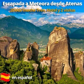  Tour Metéora 2 días en Tren desde Atenas