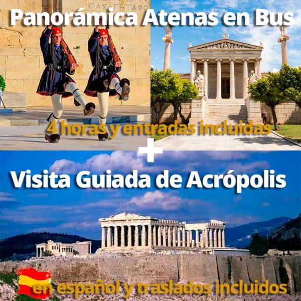 Visita Guiada Acrópolis y Panorámica de Atenas 4h