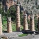 Excursion a Delfos | Columnas del Templo de Apolo