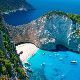 03DIAS Tour a Zante (Zakinthos) desde Atenas (avión + avión)