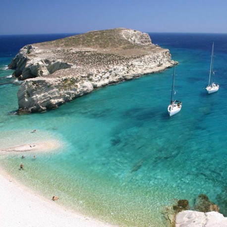 Crucero en yate en Mykonos Delos y Rhenia