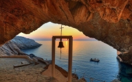 <h5>Ermita de Agios Stefanos</h5><p>Capilla de Agios Stefanos de la isla griega de Syros en las islas griegas de Grecia.</p>
