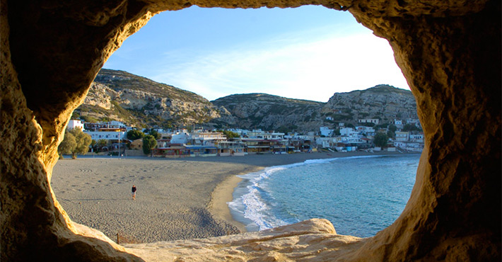 Hoteles en Matala