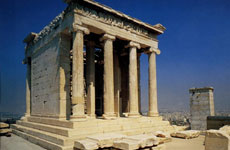 Templo de Atenea Nike en la Acrópolis de Atenas
