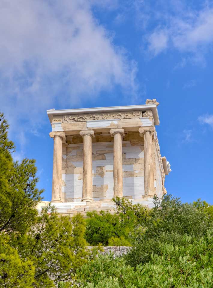 Templo de Atenea | Acropolis de Atenas - GrecoTour