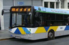 Autobus aeropuerto de Atenas