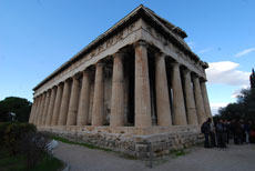 Templo de Hesfesto, en Ágora de Atenas