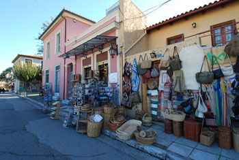 Tiendas tradicionales de Atenas