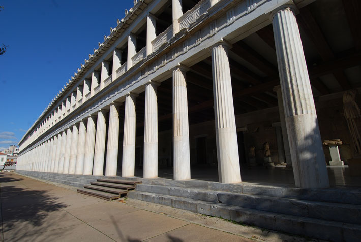 Stoa y Portico de Atalo, Ágora de Atenas