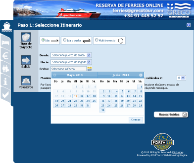 Consultas y Reservas de Barcos Ferry en Grecia e Islas griegas