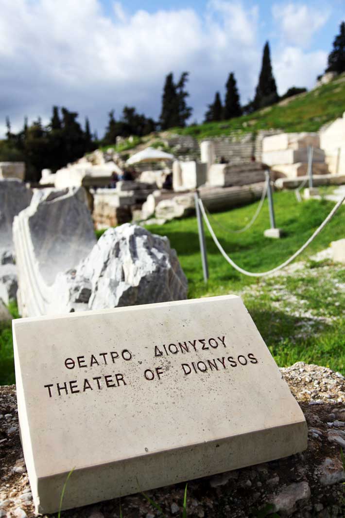 Teatro de Dioniso (Dionisos), Atenas