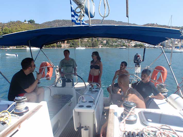 Vida a bordo de un barco velero