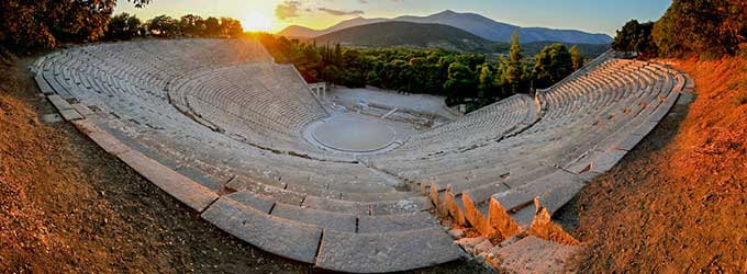Teatro de Epidauro, Grecia