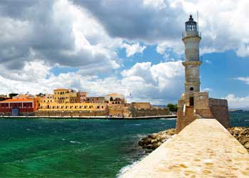 El faro de Chania, Creta