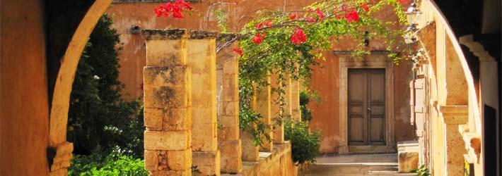 Monasterio de Agia Triada, Creta Grecia