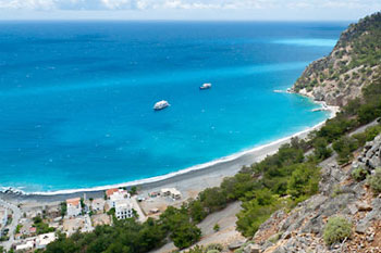 Playa de Agia Roumeli, Creta