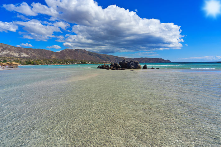 Playa de Elafonisi, Creta