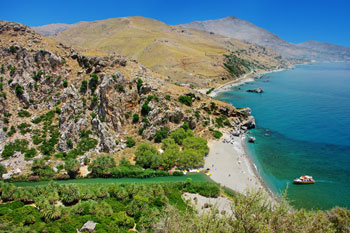 Playa de Preveli, Grecia