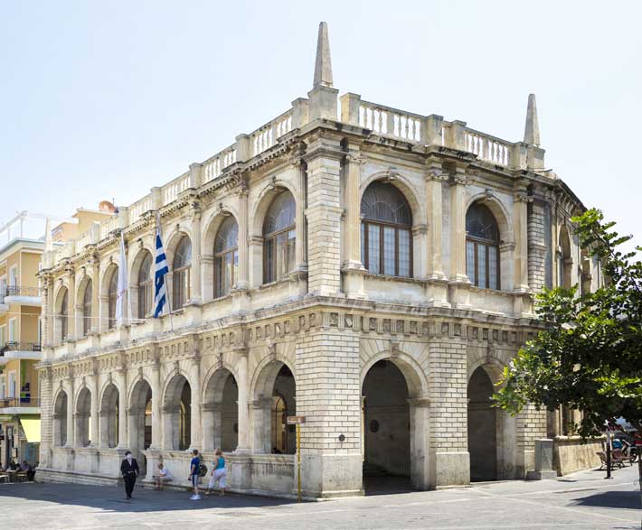 Edificio de Loggia, Heraklion Creta