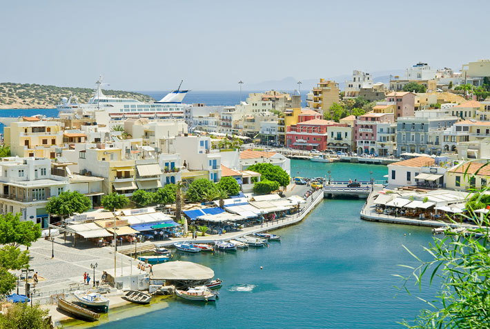 Lago Voulismeni (Vromolimni, Almini), Agios Nikolaos, Creta