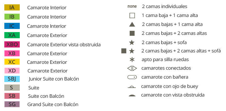 Leyenda Camarotes Celestyal Crystal