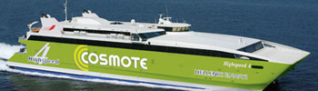 Ferry High Speed 4 de Hellenic Seaways en Grecia Barco Ferry High Speed 4 de Hellenic Seaways en Grecia