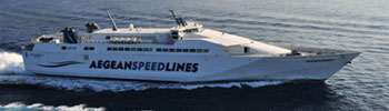 Barco Ferry Aegean Speed 4 de Aegean Speed Lines en Grecia Barco Ferry Aegean Speed 4 de Aegean Speed Lines en Grecia