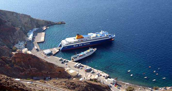 Puerto de Santorini Athinios