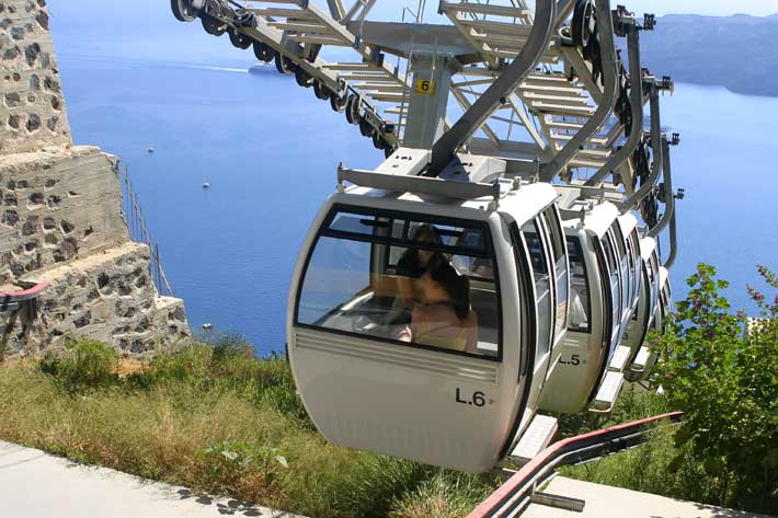 Teleférico Santorini Funicular