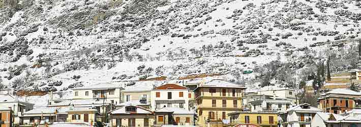 Arachova, en el Peloponeso de la Grecia Continental