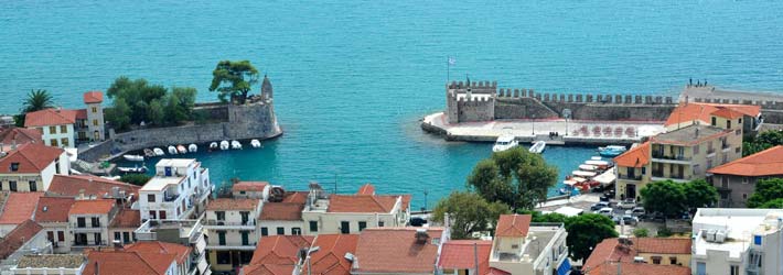 Lepanto, en el Peloponeso de la Grecia Continental