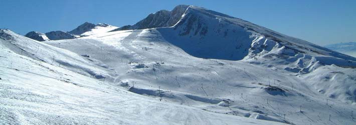 Arachova, en el Peloponeso de la Grecia Continental