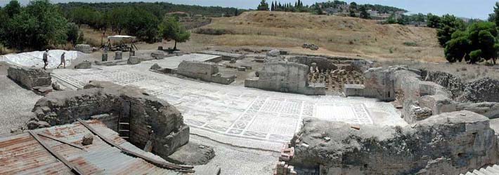 Isthmia, en el Peloponeso de la Grecia Continental