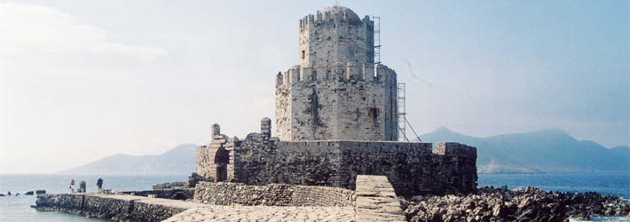 Methoni Koroni, en el Peloponeso de la Grecia Continental