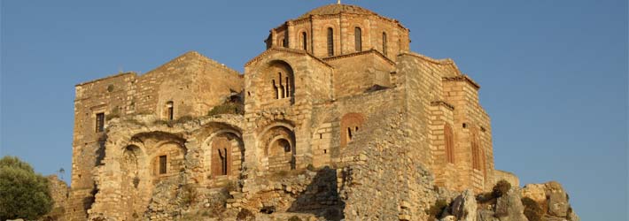 Monemvasia, en el Peloponeso de la Grecia Continental