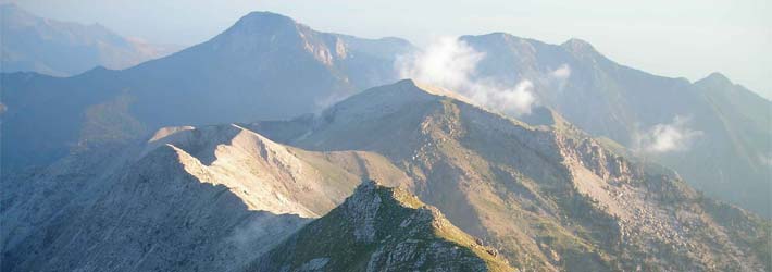 Monte Taigeto, en el Peloponeso de la Grecia Continental