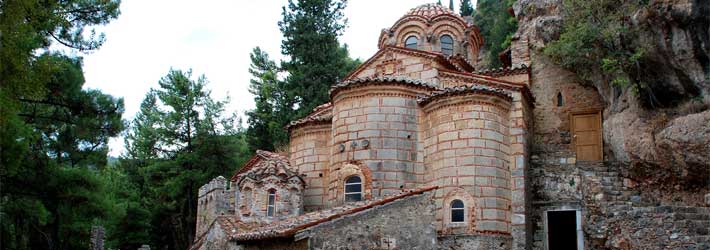 Mystras, en el Peloponeso de la Grecia Continental