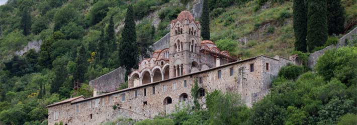 Mistras, en el Peloponeso de la Grecia Continental