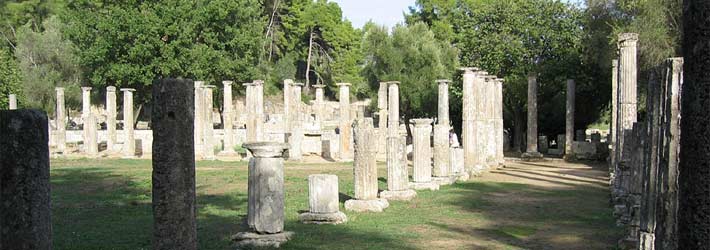Olimpia, en el Peloponeso de la Grecia Continental
