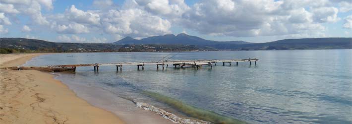 Pilos (Pylos), en el Peloponeso de la Grecia Continental