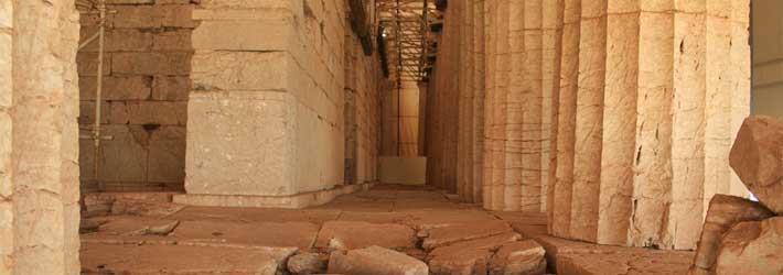 Templo de Apolo Basses, en el Peloponeso de la Grecia Continental