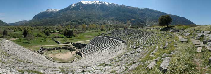 Dodona, en la región de Epiro de la Grecia Continental